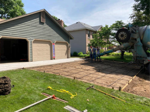 green-house-driveway-pour